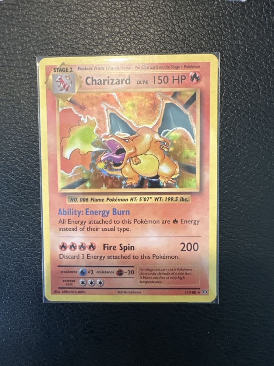 Pokémon Carte collezionabili: Charizard Evolutions 11/108 NM Top Zustand – Nuovo (secondo la descrizione) da Wabern venduto da Mauzao_TCG