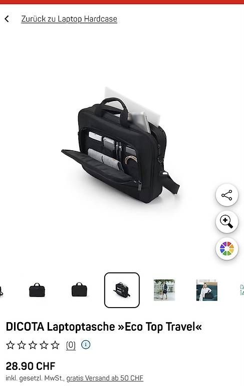 Valigie & Borse: Laptoptasche / Notebook Case schwarz – Nuovo (secondo la descrizione) da Hünenberg See venduto da Sandra.12 2