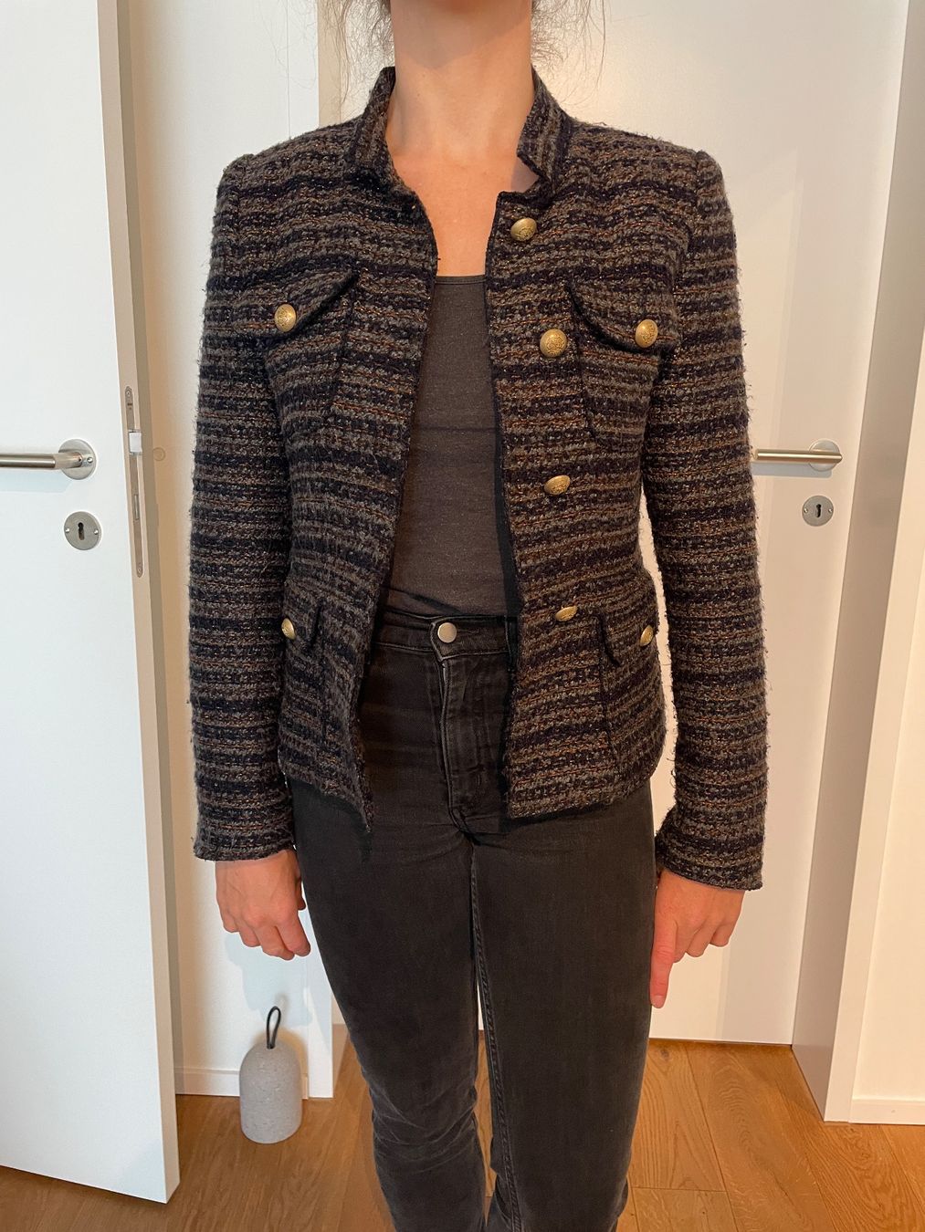 Zara Giacche: Tweed  Blazer, Jacke – Usato da Bassersdorf venduto da Martinaabegg