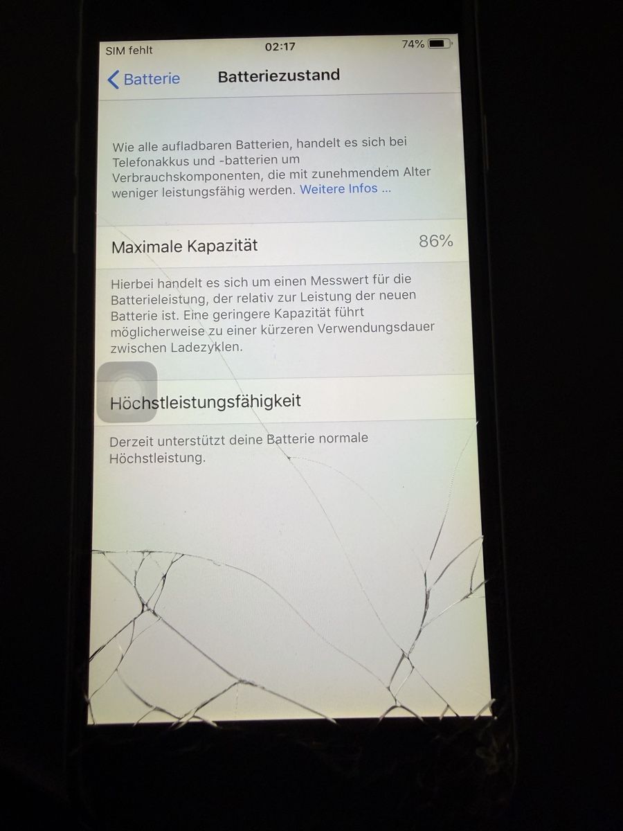 Apple Handys / Smartphones: Apple iPhone 6 silber – Gebraucht aus Basel von Leyla_12 2
