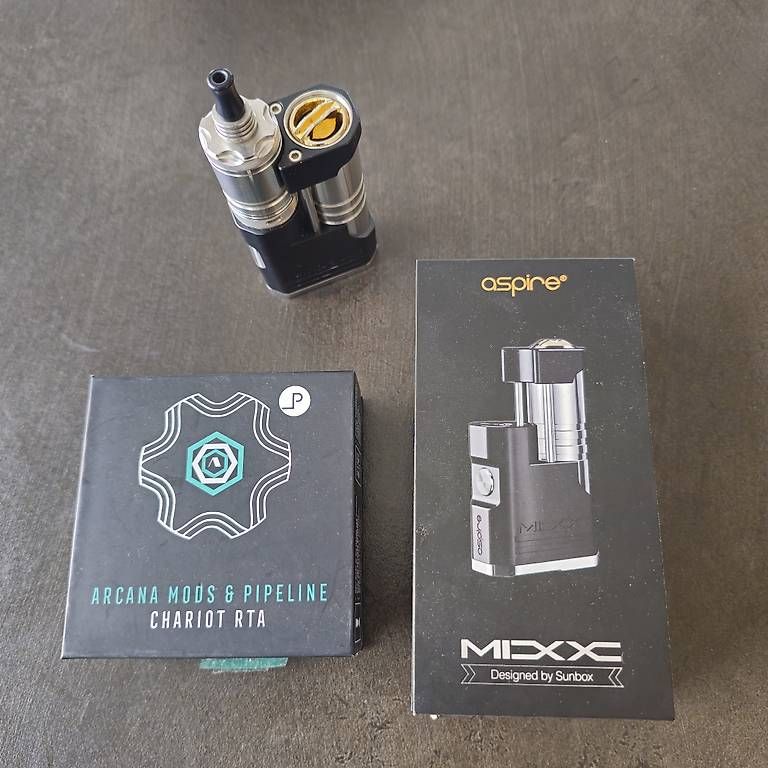 Sonstige Tabakwaren: Aspire Mixx mit Chariot RTA – Gebraucht aus Seewen SZ von LX298