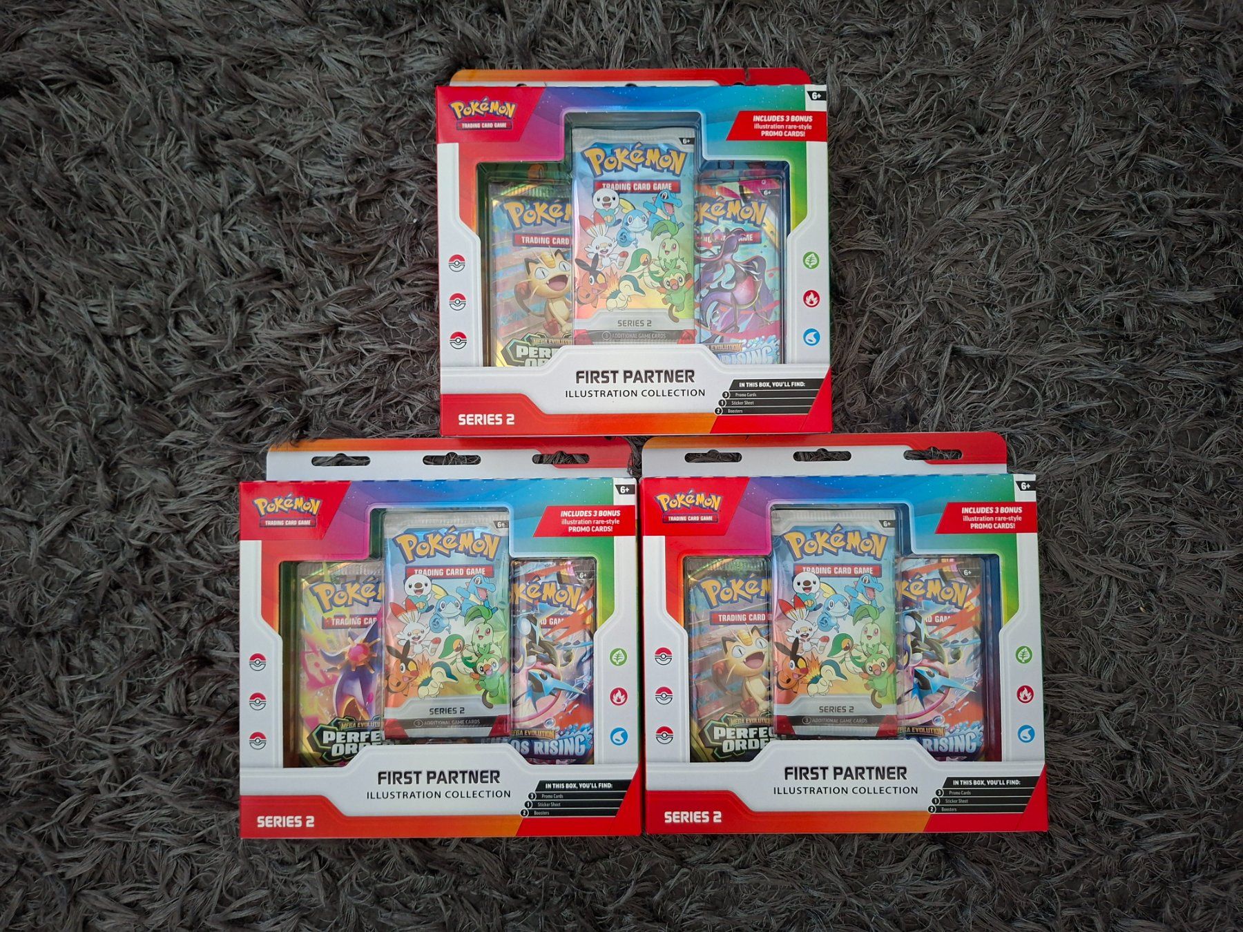 Pokémon Carte collezionabili: 3x Pokémon First Partner Serie 2 - Englisch – Nuovo (secondo la descrizione) da Valeyres-sous-Rances venduto da gegg