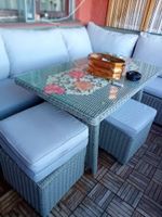 Garten Balkon Möbel BOBO lounge Rattan Set