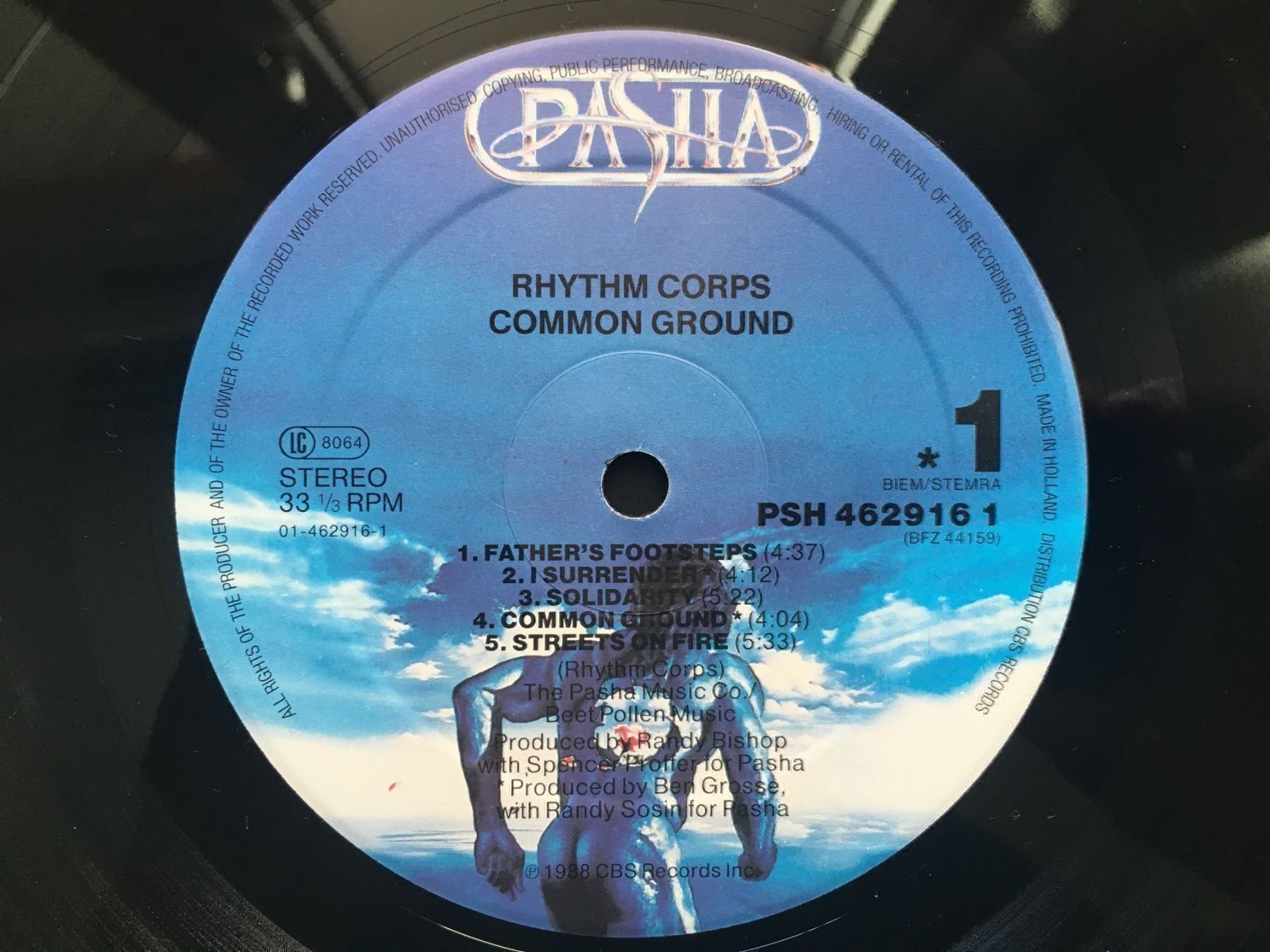 Dischi in vinile: Rhythm Corps – Common Ground – Usato da Uster venduto da mojorisin01 2