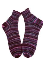 Kurzrohrsocken, Sneakersocken, handgestrickt, Grösse 46/47