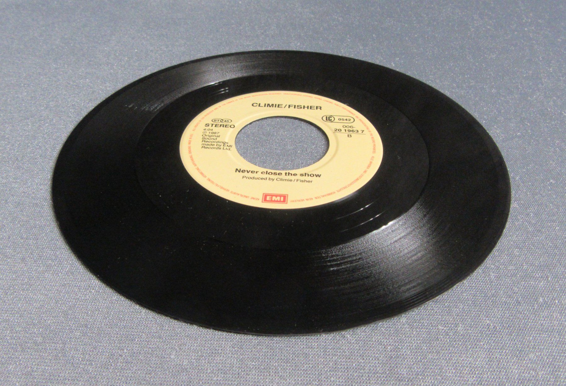 Dischi in vinile: Climie Fisher - Love changes (everything) - Single – Usato da Auenstein venduto da Padabimbim 3