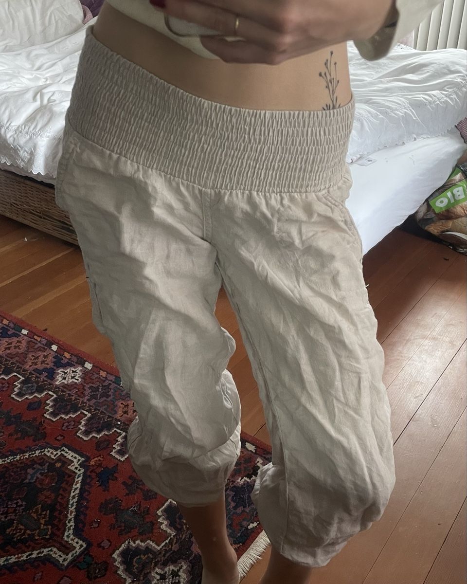 Hosen: Beige Hippie Sommerhose – Gebraucht aus Baden von Julikoo 1