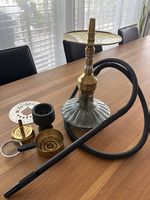 AMY DELUXE Shisha in Gold