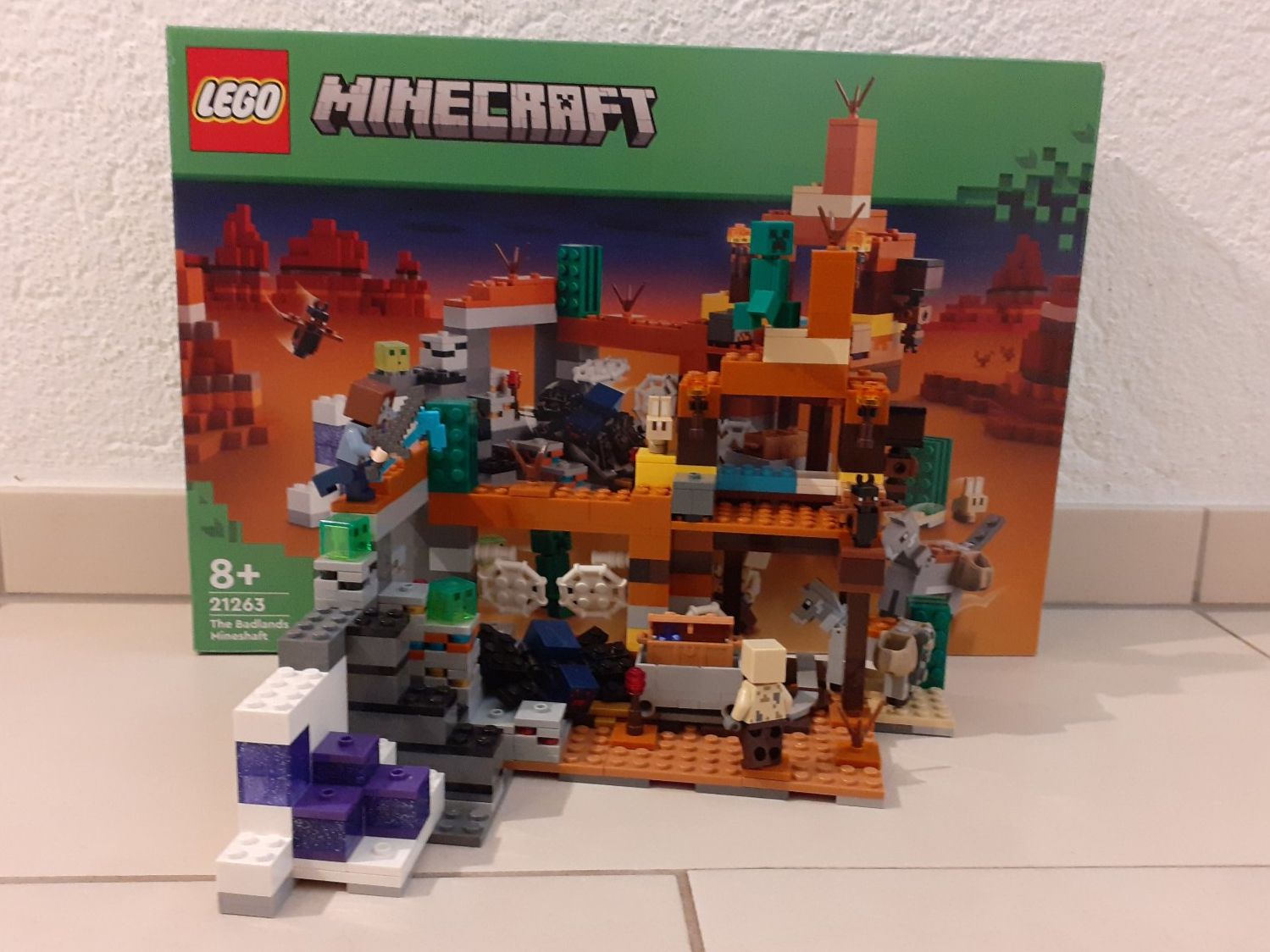 Lego Kit di costruzioni: Lego Minecraft 21263 Mine in den Badlands – Usato da Volketswil venduto da greifensee11511