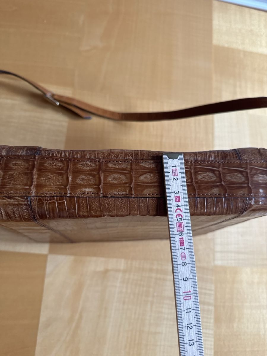 Borse da donna: Vintage Leder Tasche braun – Usato da Zürich venduto da Misus.Flohmi 5