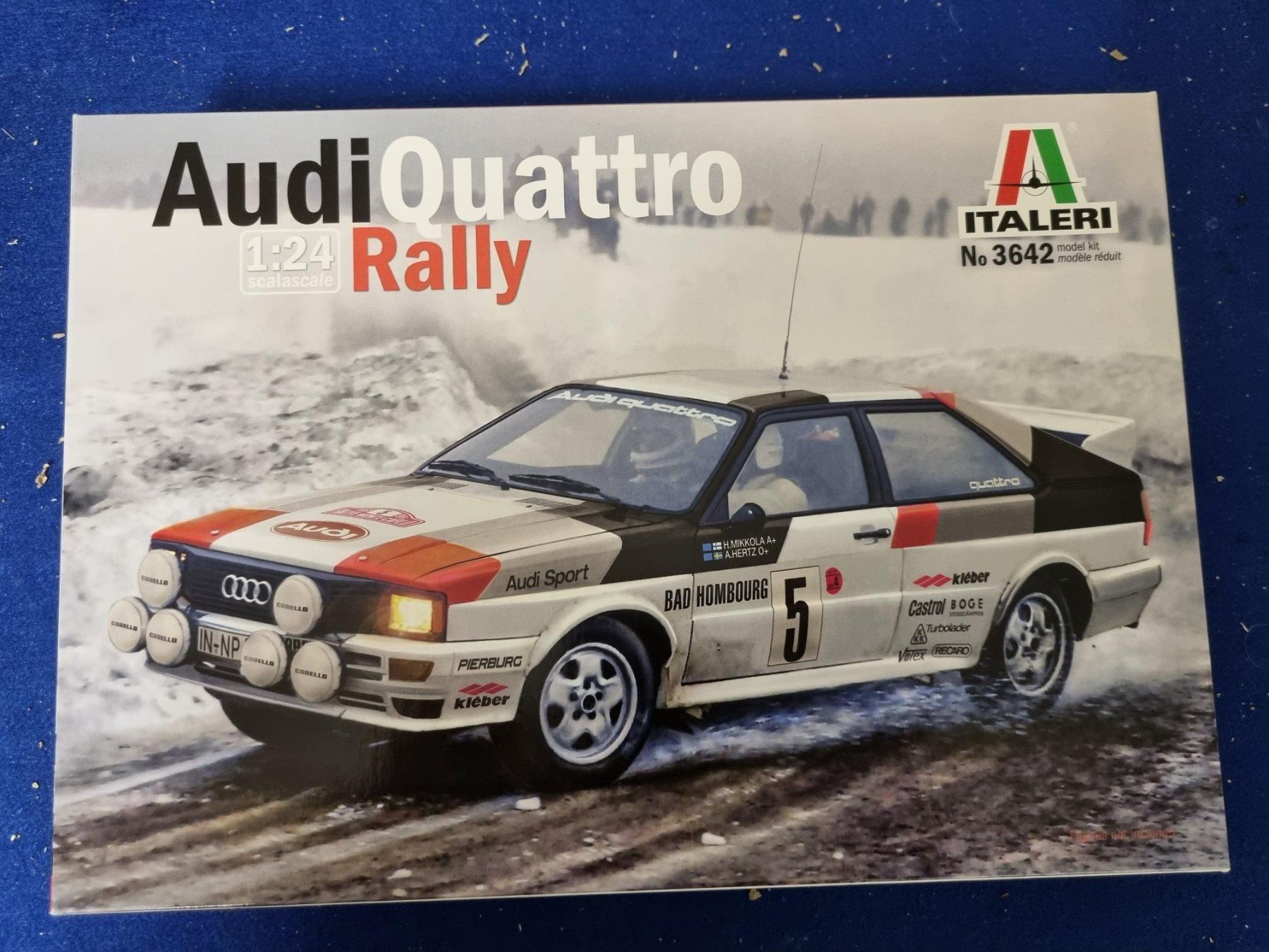 Modellbausätze & Standmodelle: 81èr Audi Quattro Rally – Neu und originalverpackt aus Wettingen von Mmarb