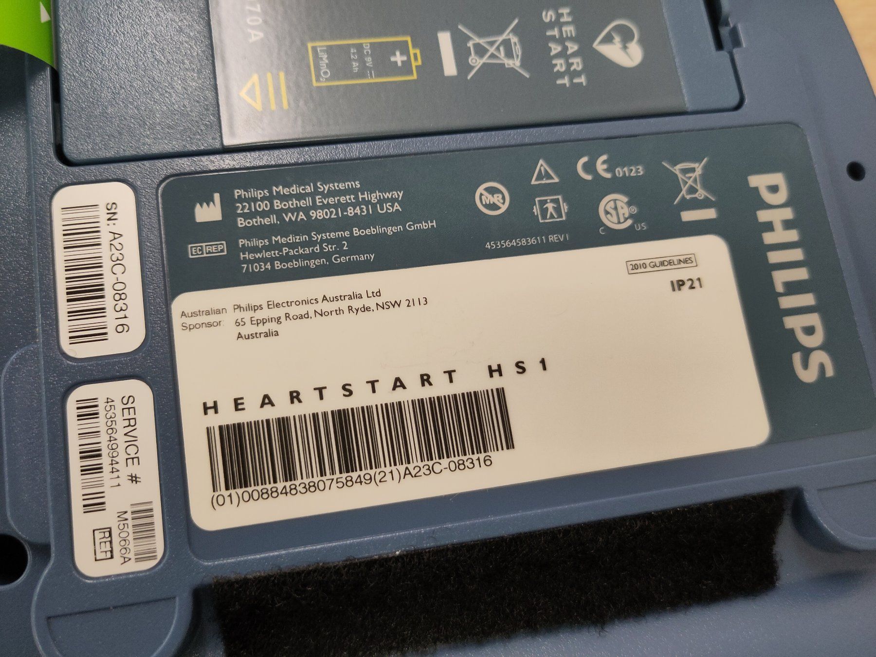 Philips Attrezzature mediche: Philips Heartstart HS 1 AED Defibrillator – Nuovo (secondo la descrizione) da Deitingen venduto da Sun-Power 2