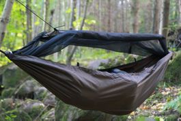 DD Hammocks DD Travel bivi wasserdichte Hängematte braun