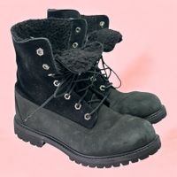 Bottines Timberland fourrées noires. Pointure 37.5