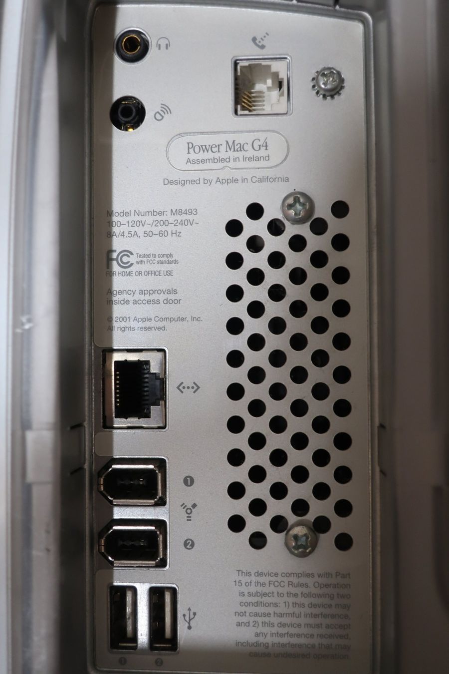 Apple PC: HEUTE 2001 Apple Power Mac G4 & KB Maus – Difettoso da Zürich venduto da dnk_nrd8 4