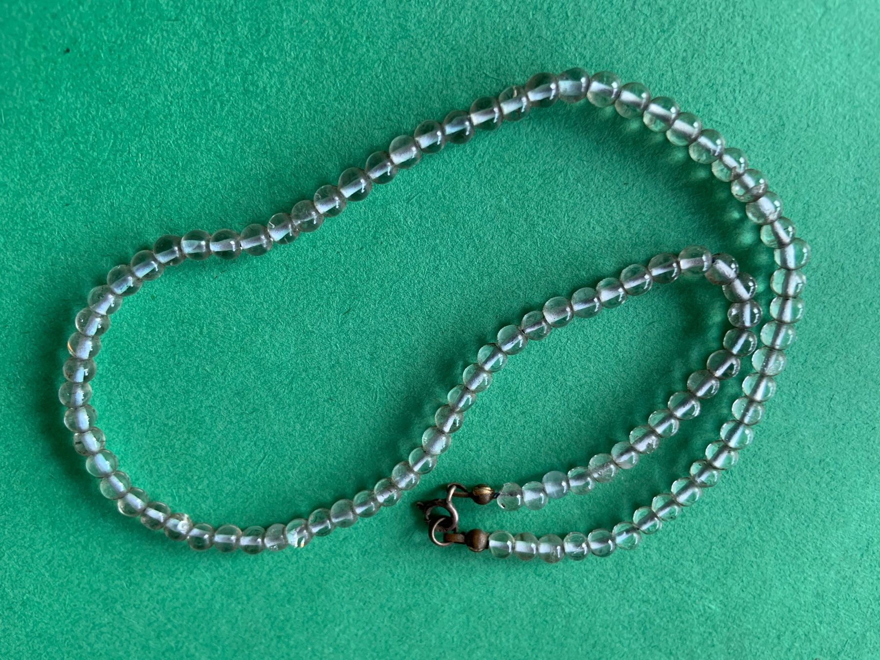 Catenine: Ketteli Grau-hellblau 40 cm fein – Usato da Laufen venduto da belleskulptur 6