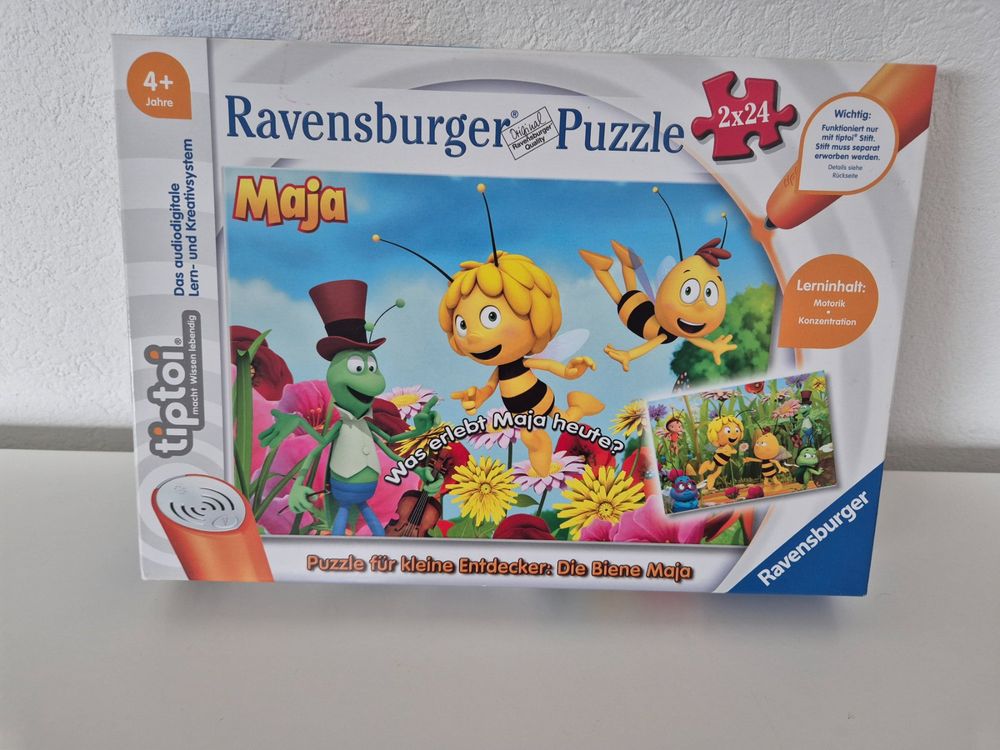 Ravensburger TipToi Puzzle Biene Maja 2 x 24 Teile, 4+ Jahre (Gebraucht ...