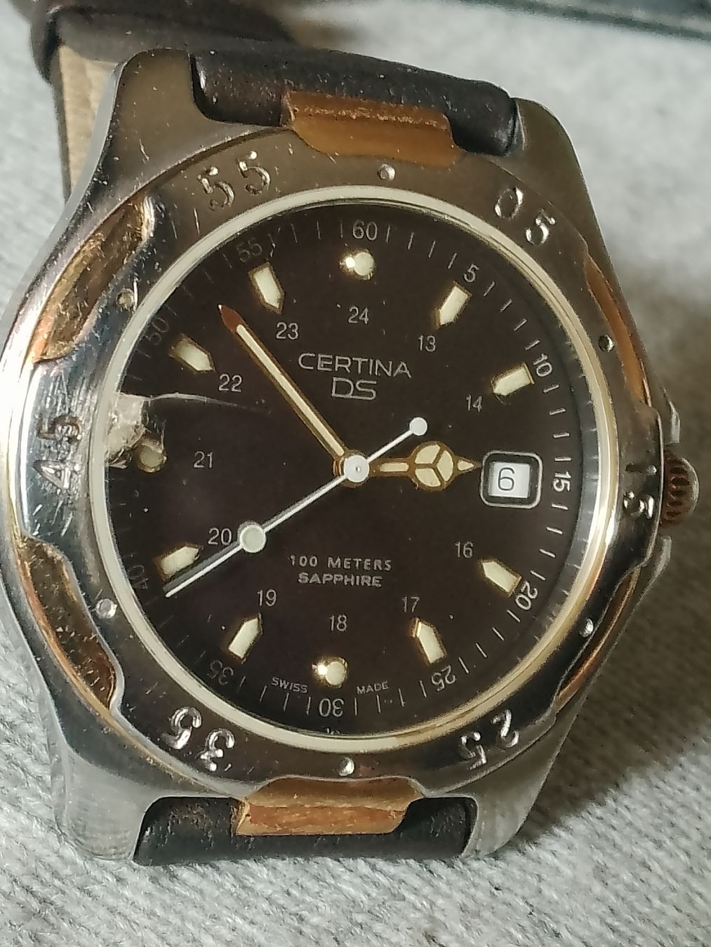 Certina Montres: Certina DS 40 mm läuft  – D'occasion à Agno par sam2608 2