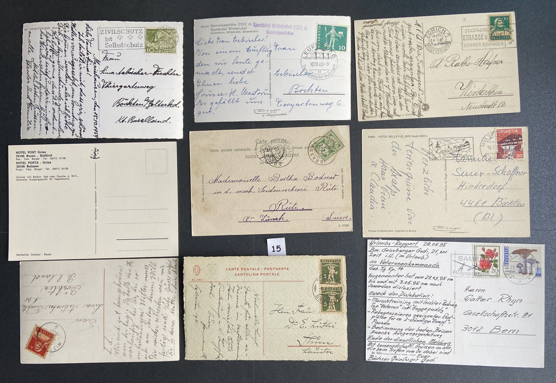 Cartoline postali: 18 er Set Ansichtskarten   12,15, – Usato da Böckten venduto da Hansi36 3