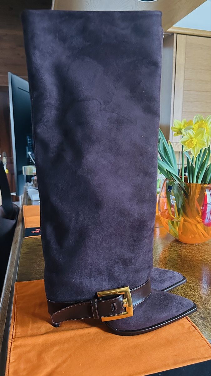 Scarpe da donna: Braune Stiefel, Grösse 39,  , Neu – Nuovo (secondo la descrizione) da Menziken venduto da cla_8qfq