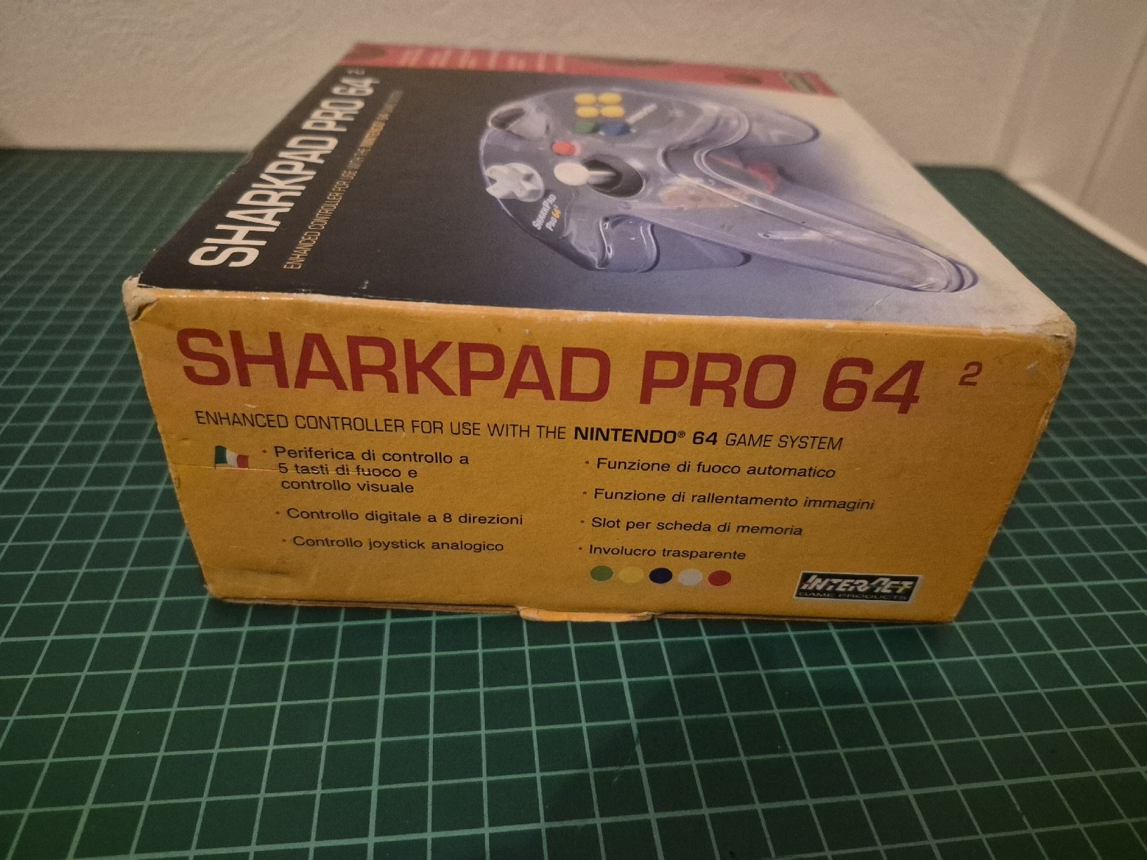 Sharp Controller: Retro N64 Controller - Interact Sharkpad Pro 64 - Clear – Usato da Meyrin venduto da Retro-GZ 9