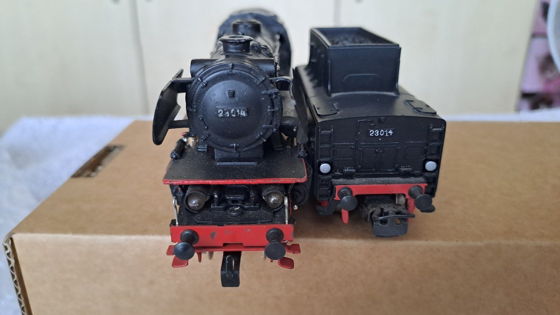 Märklin Modellini di ferrovie: Màrklin Dampflok BR 23 H0 WS/30 – Usato da Winterthur venduto da Riebeli333 4