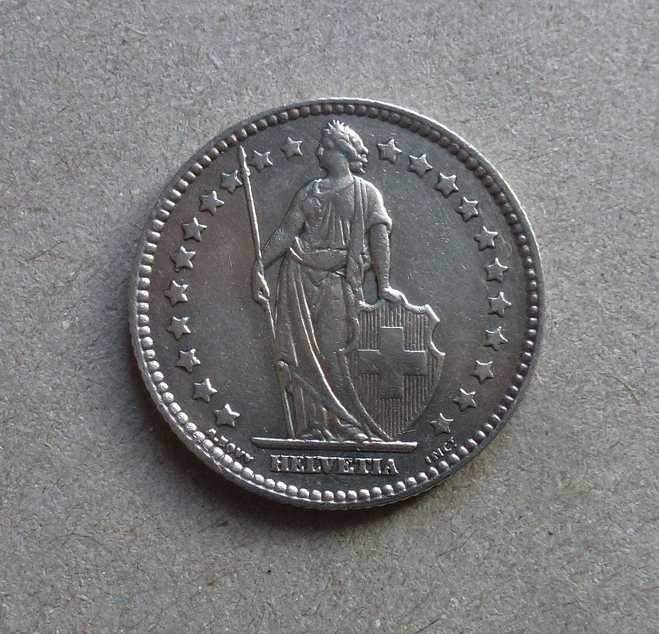 Tutti le monete: ++ 1.- Franken 1880, gute Erhaltung – Usato da Walkringen venduto da Casablanca777 1