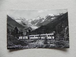 Karte Graubünden GR Bahn Zug Loki 1943