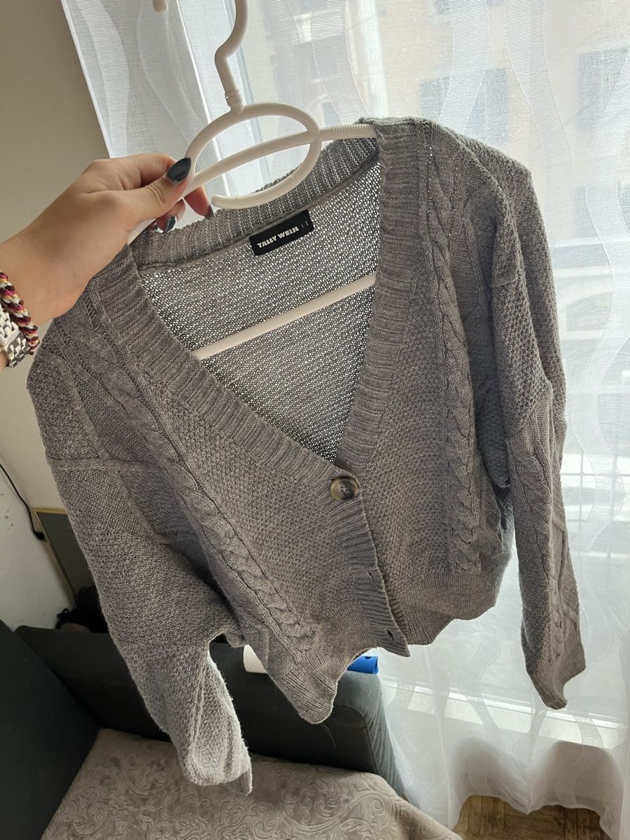 Gilets & Westen: Cardigan gris – Neu (gemäss Beschreibung) aus Genève von soraia.simao