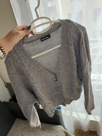 Cardigan gris