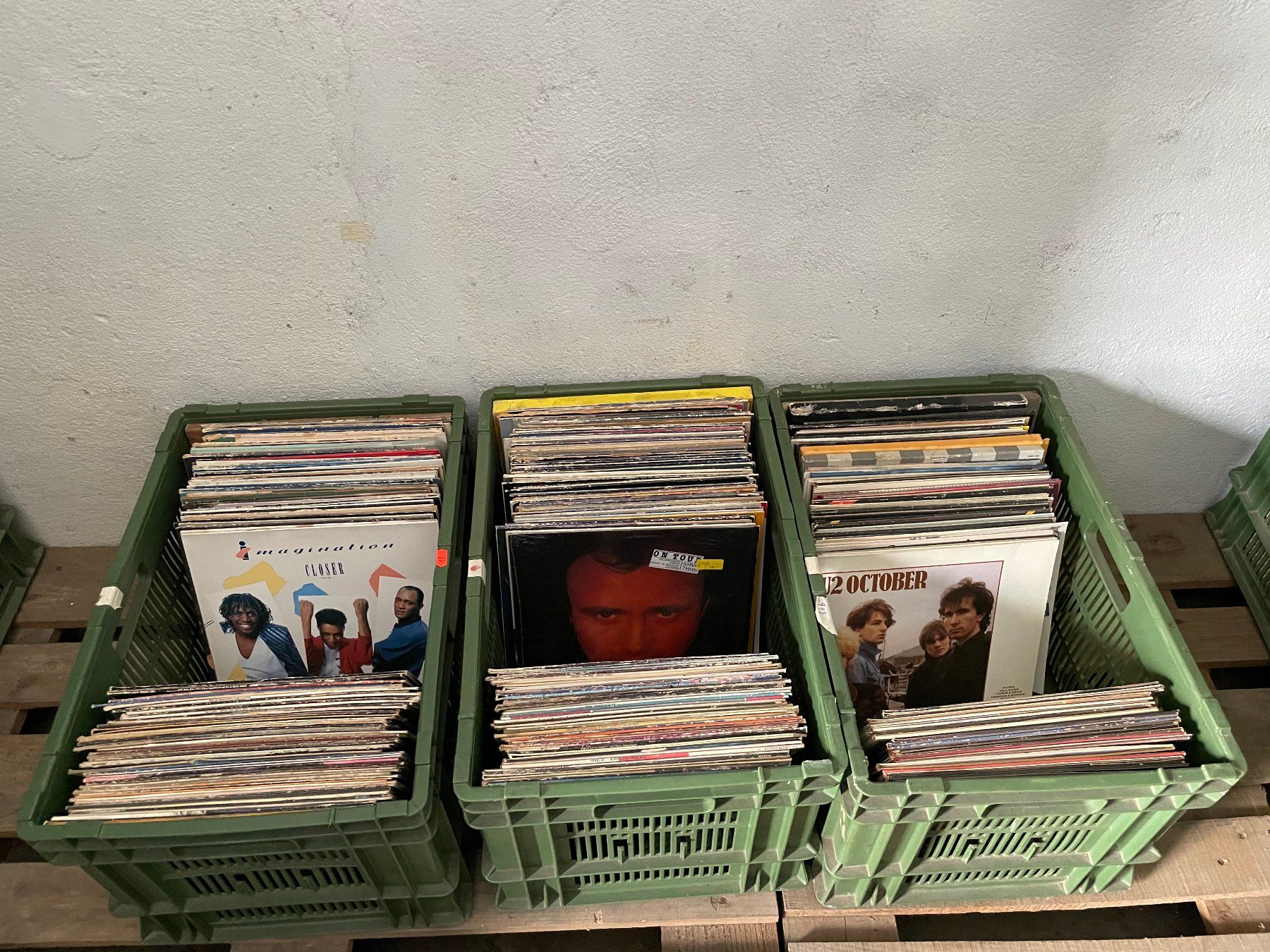 Vinyles: 3 caisses de disques vinyle 33 tours – D'occasion à La Croix (Lutry) par netrajet 5