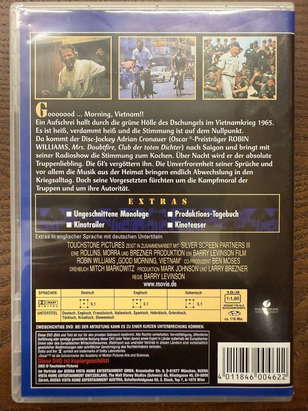 Tutti i DVDs: Good Morning Vietnam – Usato da Zürich venduto da FilmFreunde 1
