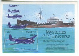 Block Geheimnisse des Universums. Bermudadreieck. Malediven