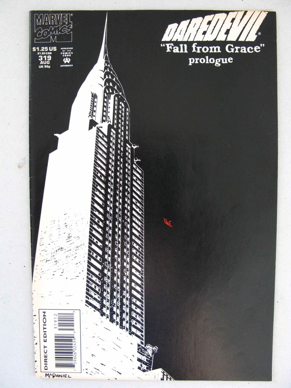 Fumetti: Daredevil 319 2nd print – Usato da Samstagern venduto da Betscha