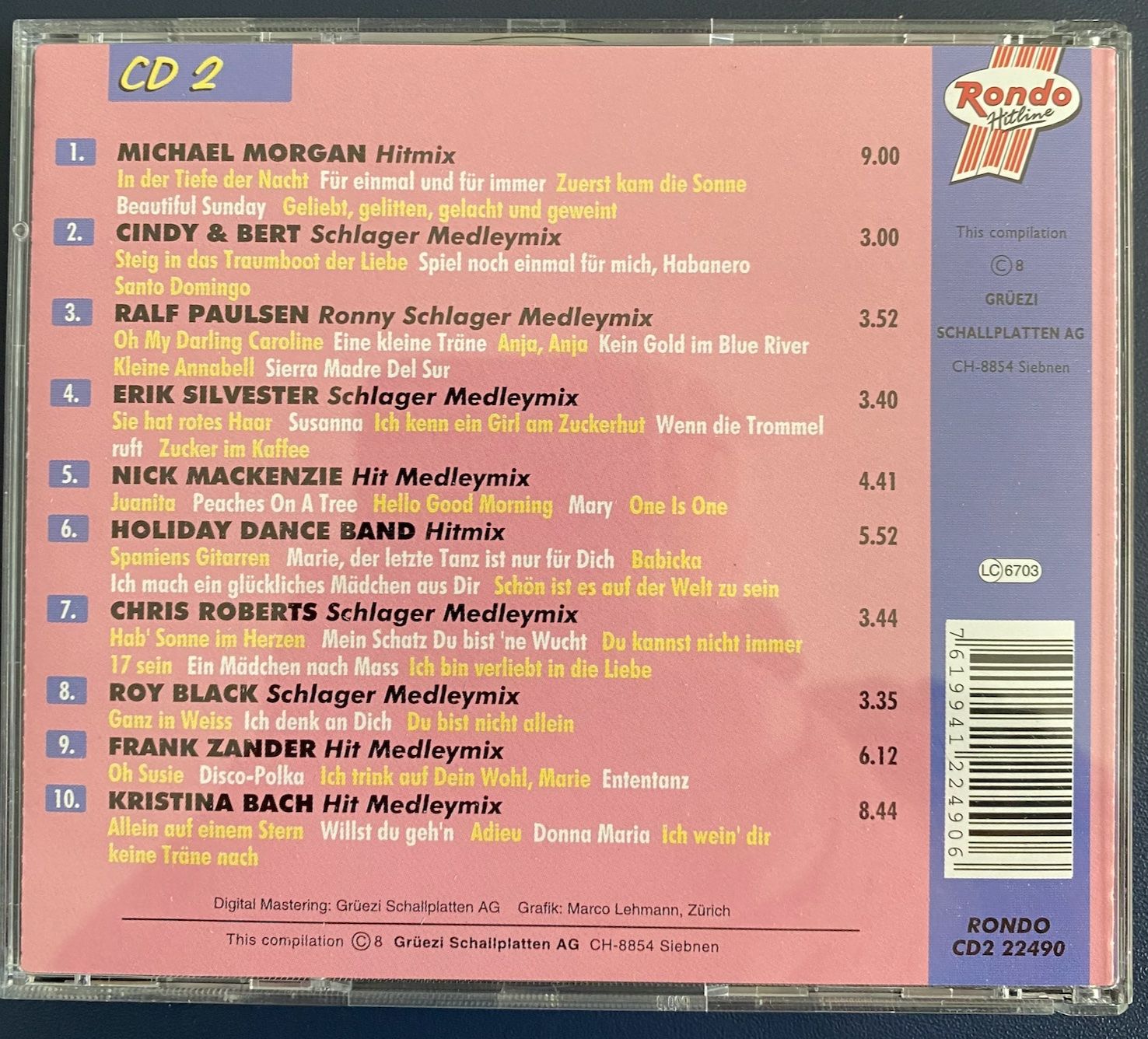 CD: Super Schlager Medley Hitmix - 3CD Box - Sommerhits – Usato da Rain venduto da sempach2 5
