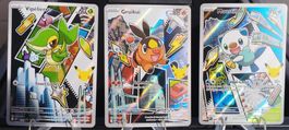 🔥🇫🇷 Pokémon First Partner Série 2 Set ⭐ Trio Unys ab 1.-