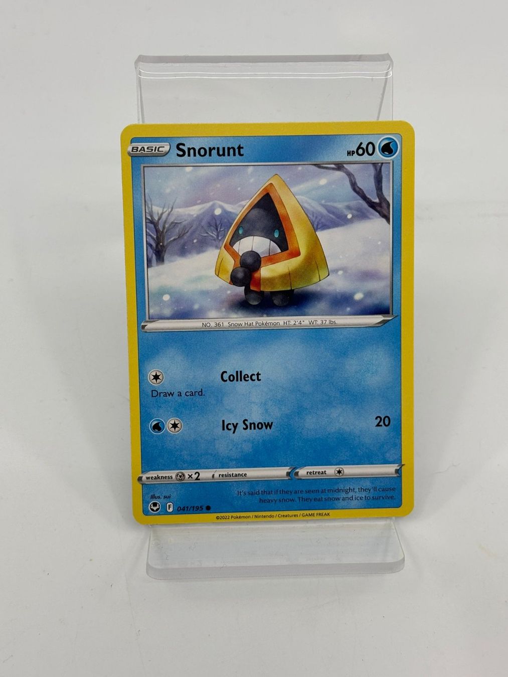 Pokémon Carte collezionabili: Pokemon Snorunt 041/195 – Usato da Herisau venduto da Pokemon2026