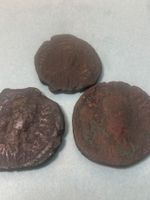 Trois pièces ancienne en bronze