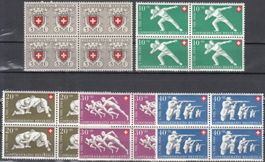 SBK B46 - B50 im 4er-Block (postfrisch)