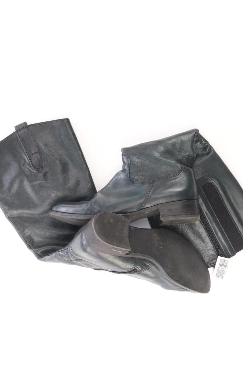 Scarpe da donna: Gabor Absatzstiefel Gr. 38 blau – Usato da Neustadt an der Waldnaab venduto da SecondLifeFashion 2
