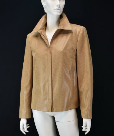 Taifun Damen Jacke Blazer Übergangsjacke beige Gr.40