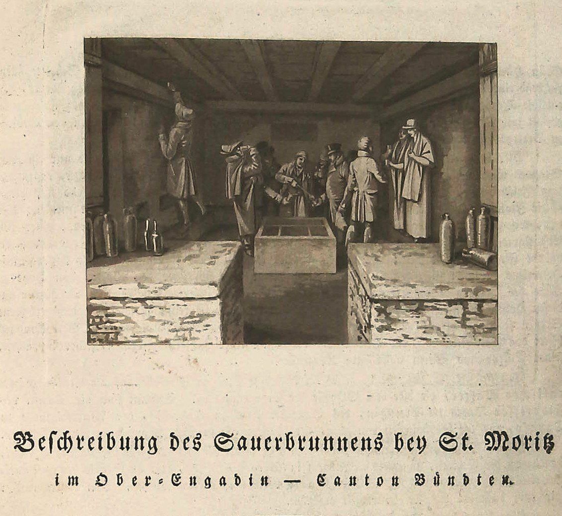 Bücher: St. Moritz Neujahrsblatt mit Ansicht 1811 – Gebraucht aus Rafz von Helvet32 1