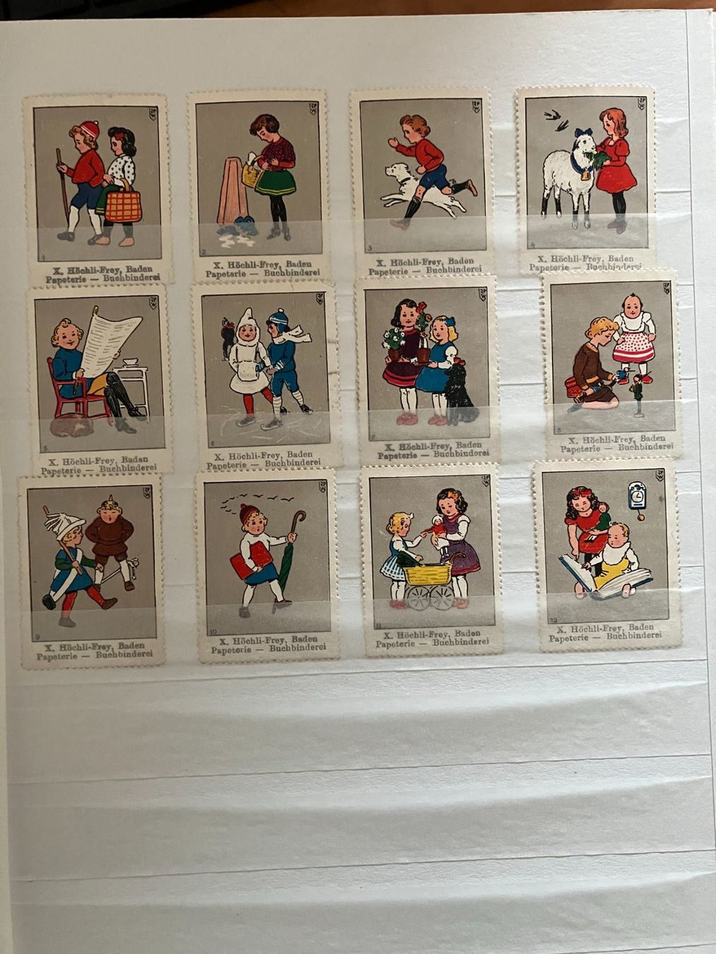 Tous les timbres: Vignetten Briefmarken Poster Stamp – D'occasion à Menzingen par Wlukas