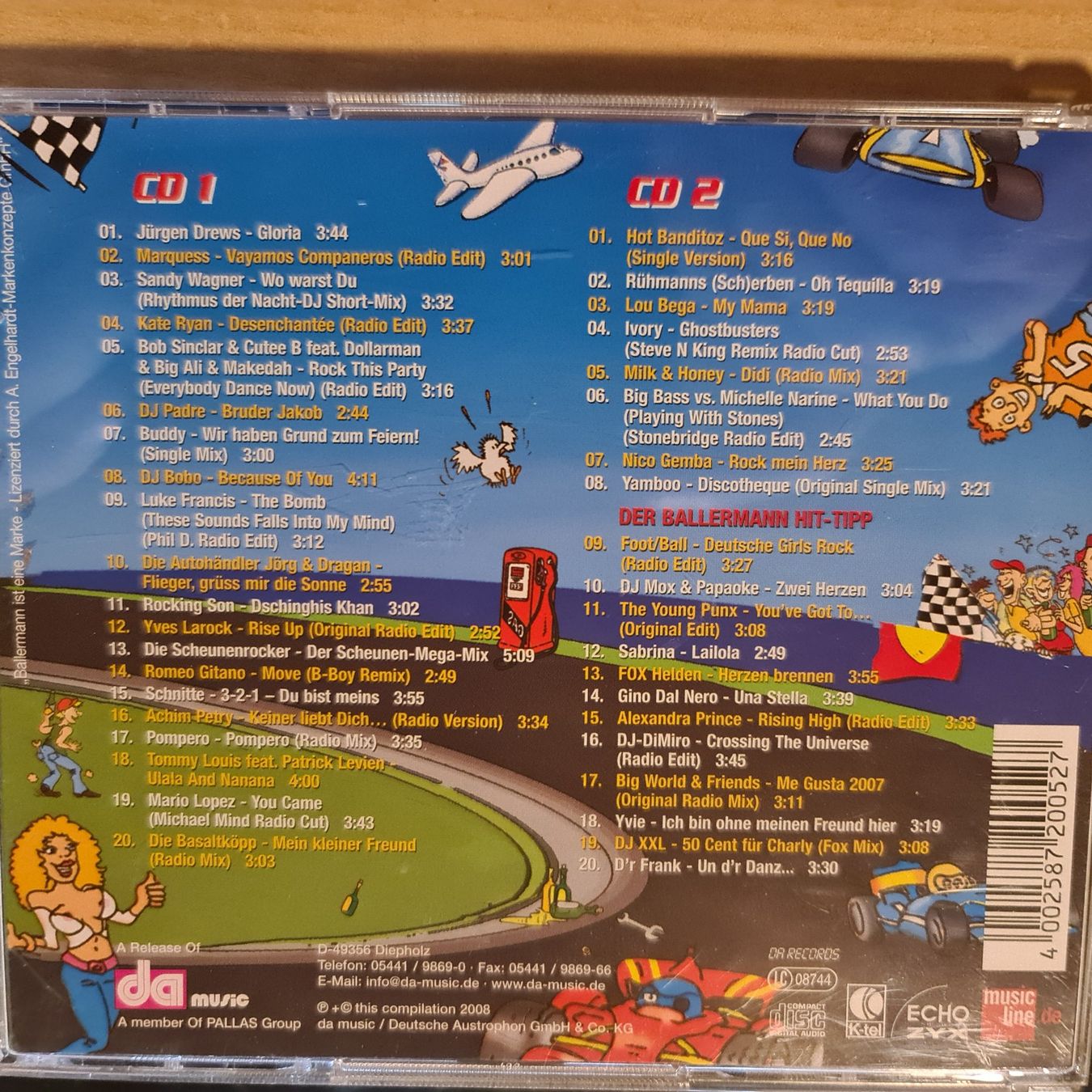 CD: Ballermann 6 - Balneario Pole position 2008 – Usato da Dintikon venduto da Vexi 1