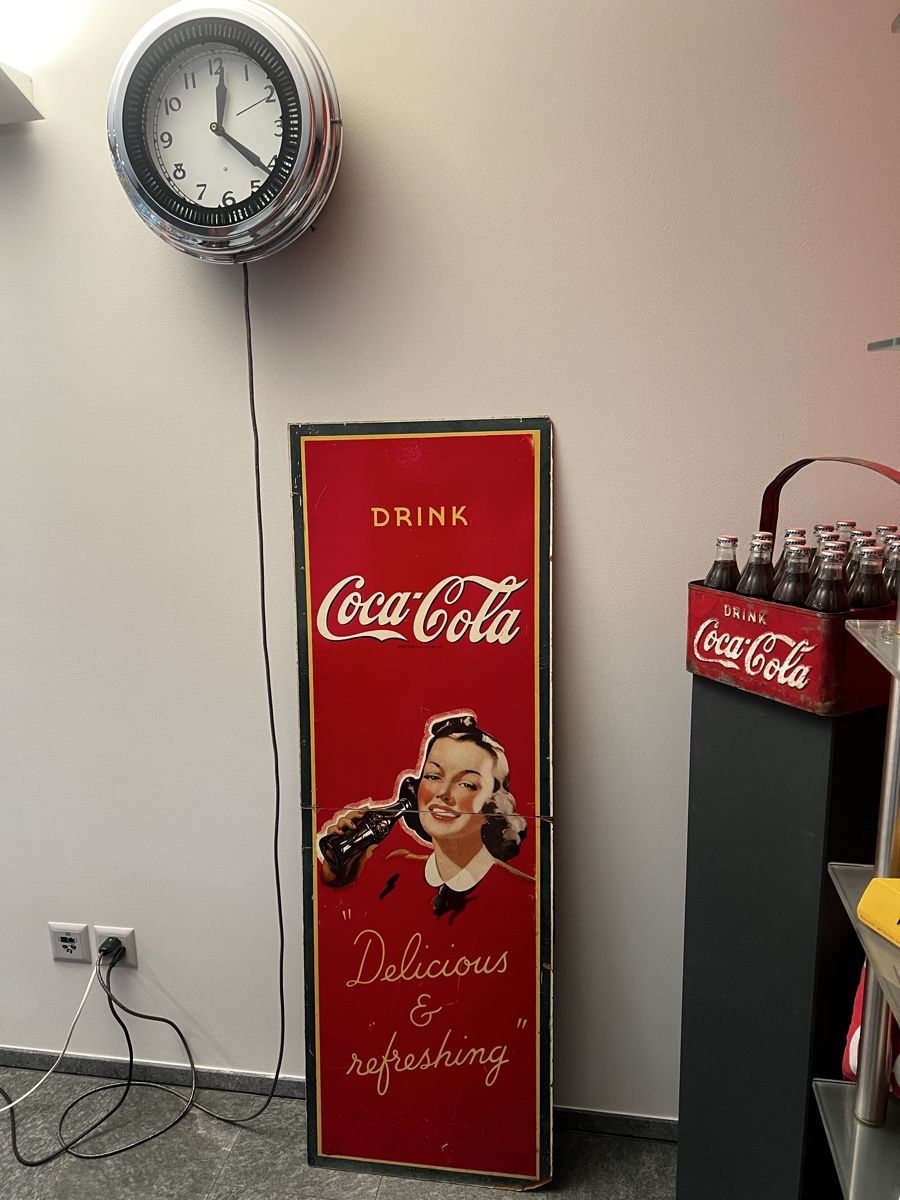 Coca-Cola Schilder: Coca-Cola Reklame – Gebraucht aus Rorschacherberg von SambaT1 4
