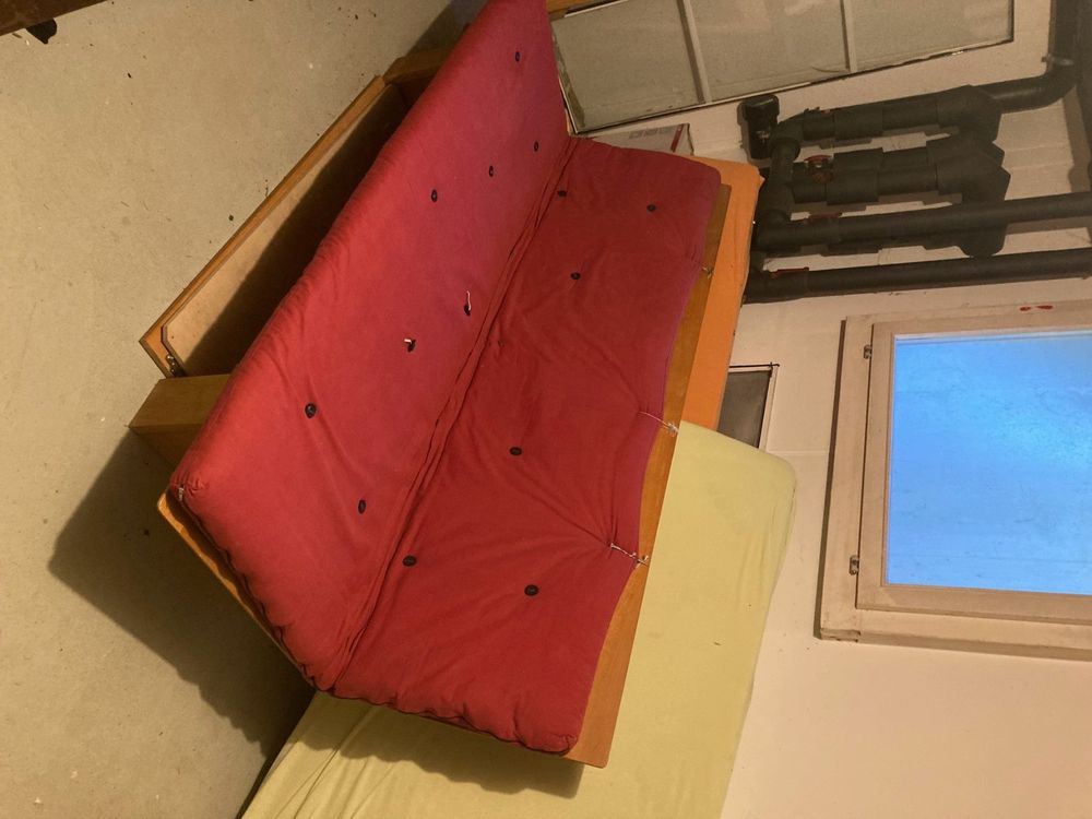 Sofa, Buche (Vollholz), gratis Kaufen auf Ricardo