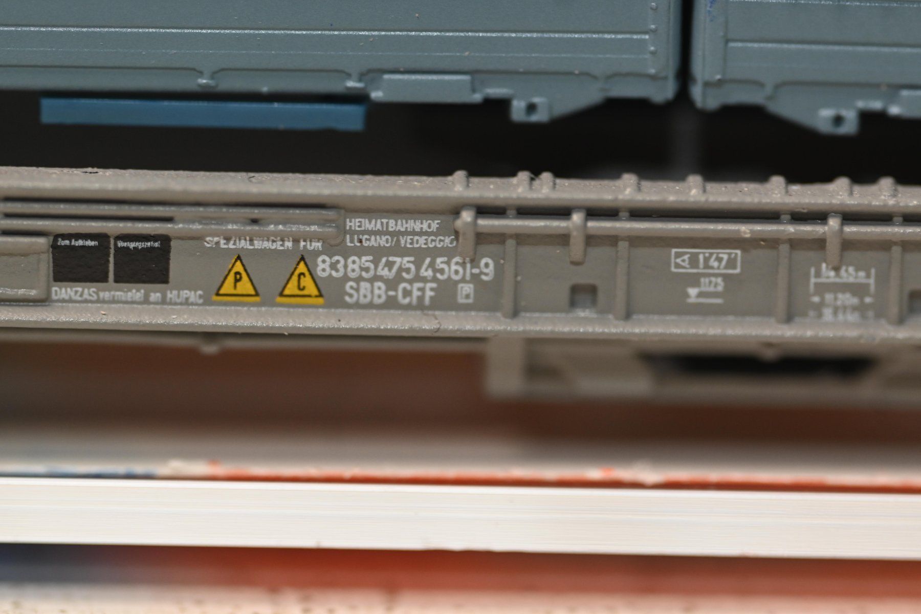 Roco Modellini di ferrovie: Planzer Hupac Roco Spur N mit OVP – Usato da Laupen ZH venduto da Zmoewe 4