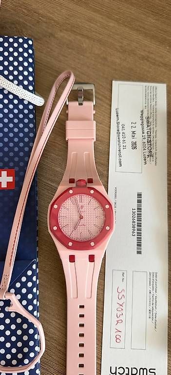 Orologi: AP Swatch Otto Rosso mit Armband! – Usato da Dietikon venduto da emr_fcd6 1