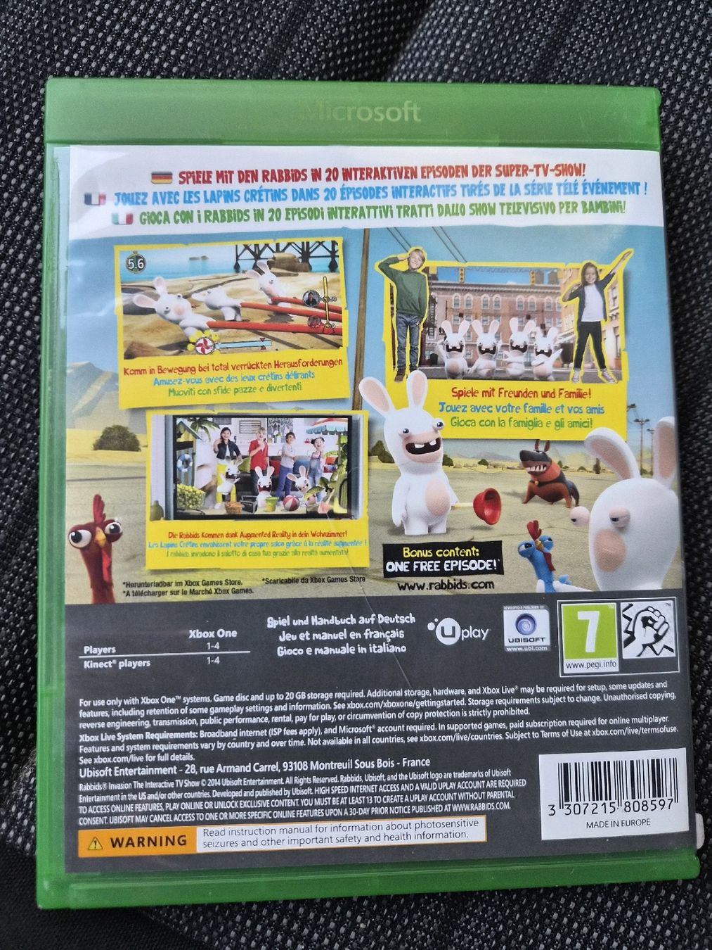 Microsoft Spiele: Jeu Xbox One Rabbids Invasion  – Gebraucht aus La Joux FR von car_ck96 2