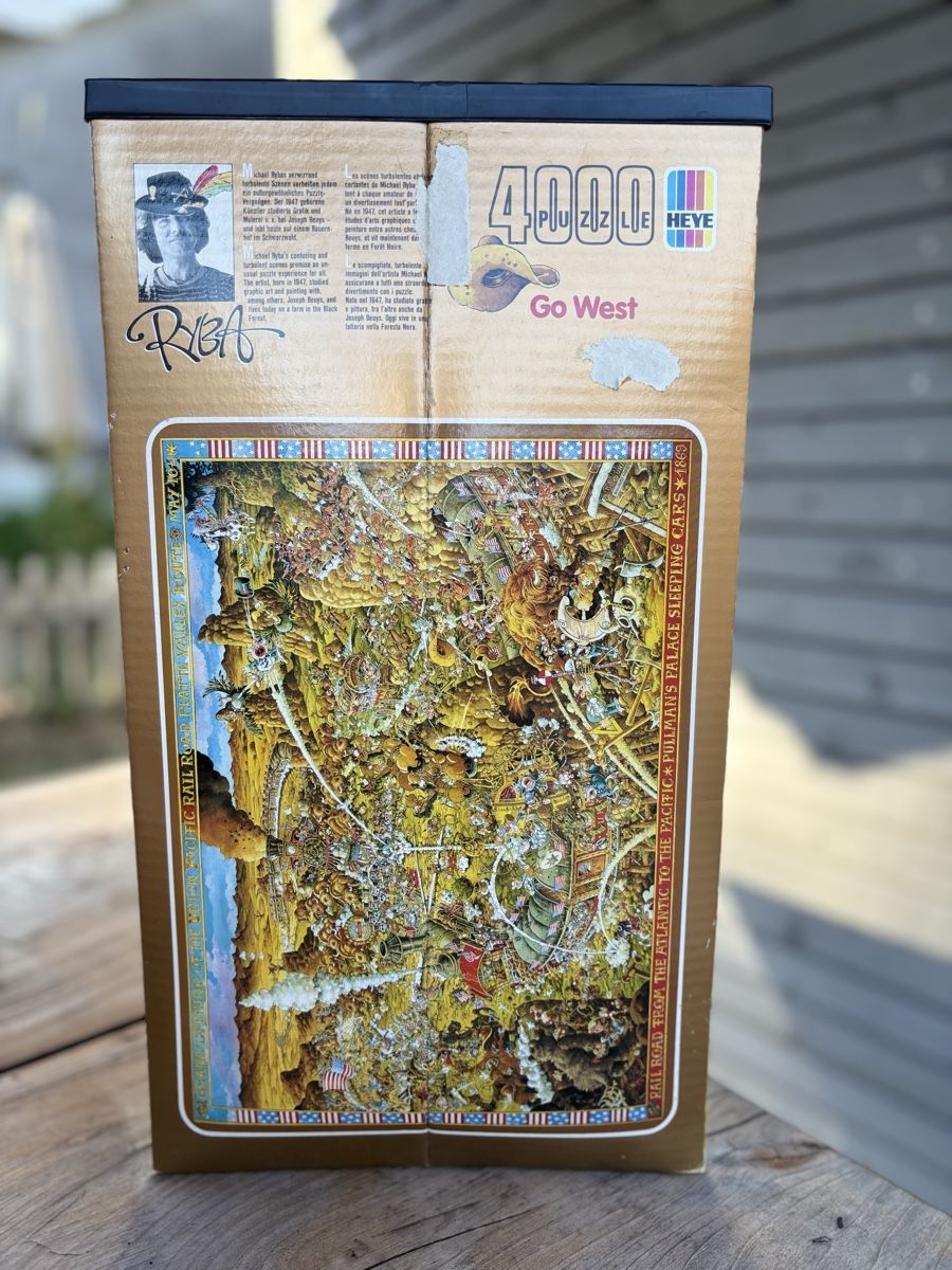 Heye Puzzles: 4000 Teile Puzzle Heye Ryba Go West  – D'occasion à Würenlos par Ashley24 1